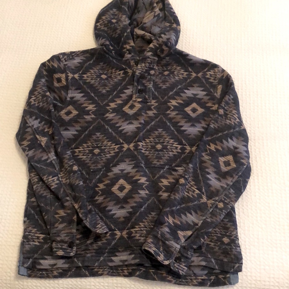 EUC Faherty Men's Blanket Hoodie